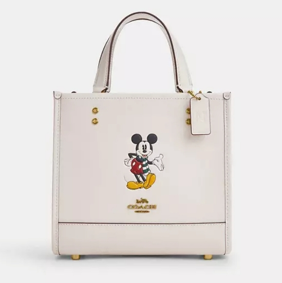 Coach Handbags - NWT Coach Disney X Dempsey Tote 22 in Chalk